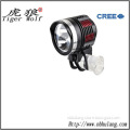 dual cree rechargeable high power bicycle light